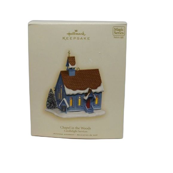 Hallmark Other - 2007 Hallmark Christmas Ornament Chapel in the Woods New In Box Magic Series